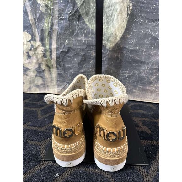 New Free People Mou Jaws Jute Ankle Boots sz 41EU